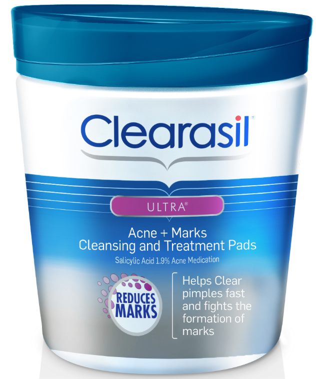 CLEARASIL Ultra Acne  Marks Cleansing and Treatment Pads
